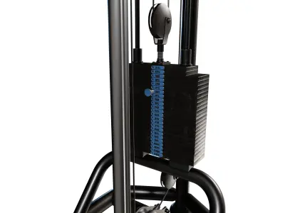 Cable Crossover Machine 3D model