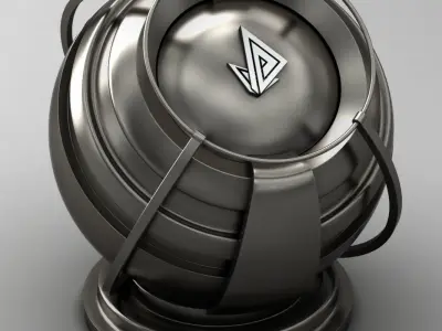 VRAY SHADER---METAL---Neodymium Texture