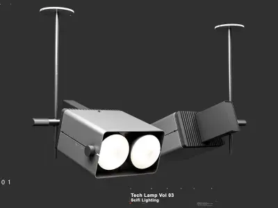 Technical Lamp VOL 03 3D model