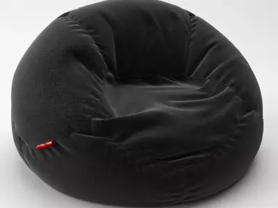 Cloth cushion Furniture 3D model