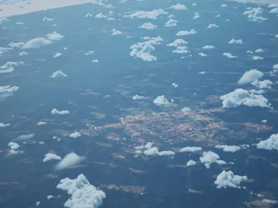 Yushu China City Landscape 3D Model 3D model