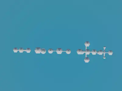 Historic Oakland Iron Street Light pole 3D print model