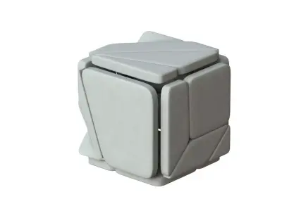 Sci Fi Object No 5489 Low Poly Texture