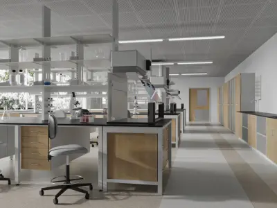 Laboratory Expansion 3D model