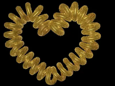 Sci-Fi Shapes Eternal Love 3D model