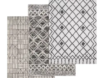 Rug Set 532 3D model