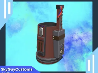 Mandalorian Gauntlets 3D Print File 3D print model