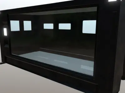Scifi Container Low-poly 3D model purchase
