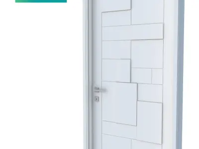 Room Door Type 2 3D print model