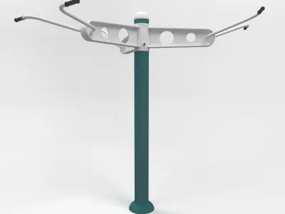 Gym Outdoor 8 3D model