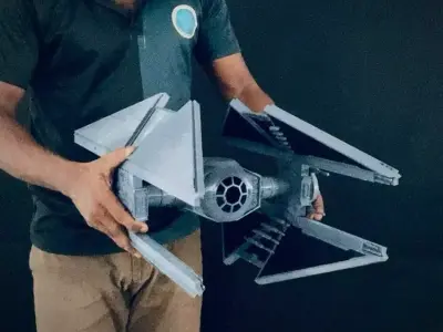 TIE Avenger Prototype 3D print model