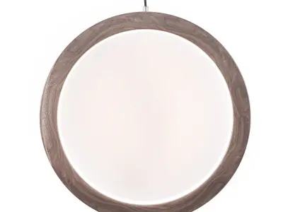 Pendant Lamp O-Wood 3D model