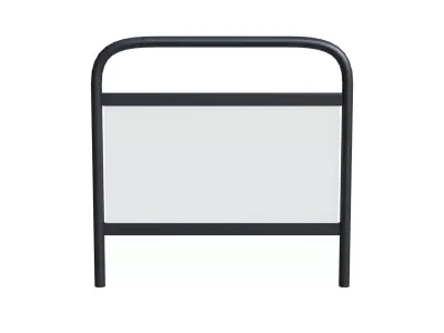 Tabletop sign holder 3D model