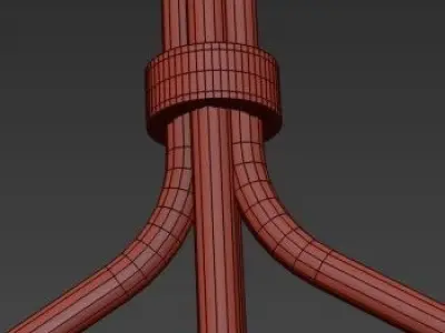 Olvidada Chandelier Lamp 3D model