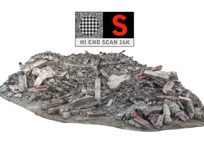  Demolished Building Pack 14 