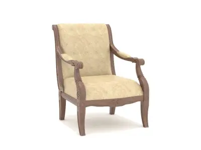 Noobist - Armchair - Bazrair Low-poly 3D model