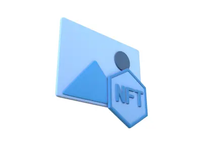 NFT Image Icon V1 001 Low-poly 3D model