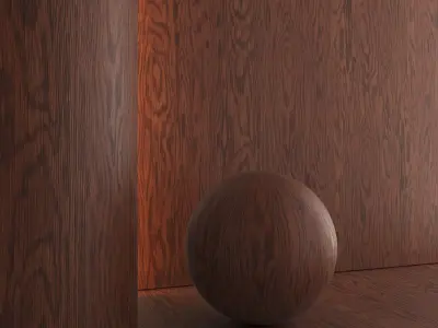 Mahogany wood material 01 Texture