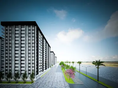 Residential Apartment  3D model
