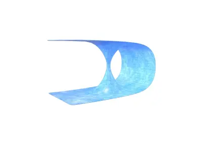 Wormhole v3 001 Low-poly 3D model