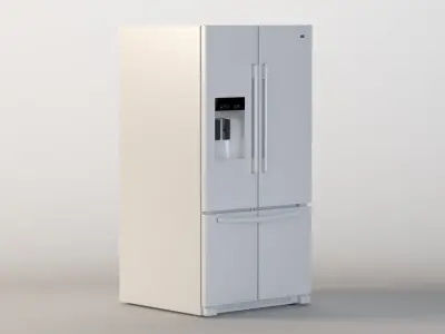 Maytag 26 Cu Ft Ice2o French Door Refrigerator 3D model