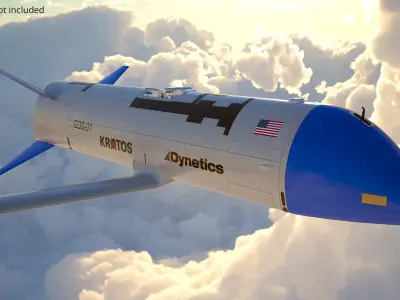  Dynetics Gremlins Drone White Blue 