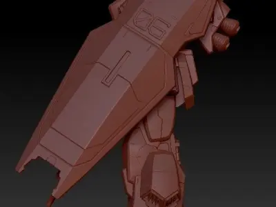 Gundam MK2 RX-178  3D print model