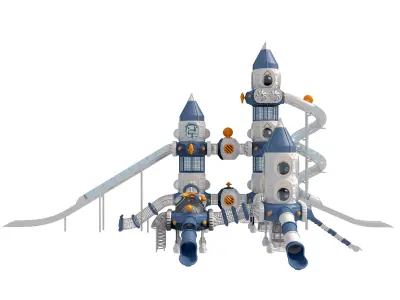 Playground for children 3D model get