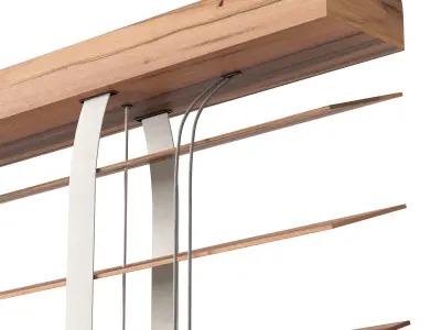 Wooden blinds Set 29 3D model