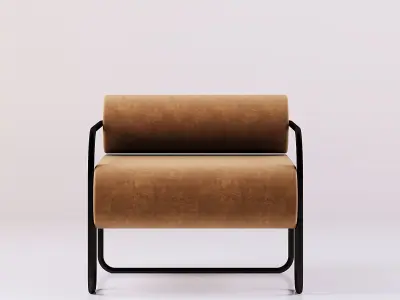 ITALIA YELLOW CHAIR Free 3D model