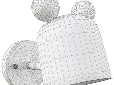 Odeon Light Mickey Low-poly 3D model