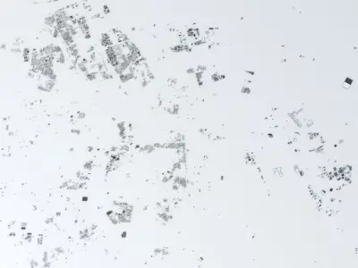 Tianjin Streets and Buildings 3D model