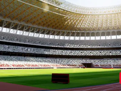 New National Stadium Tokyo - Japan - 2020 Olympics 3D model