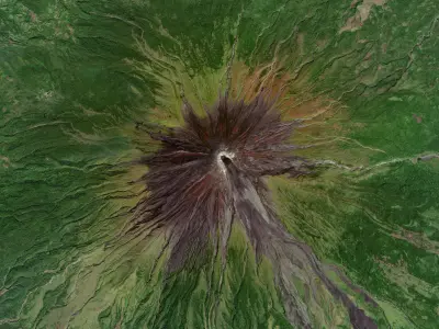 Mayon Volcano 3D model