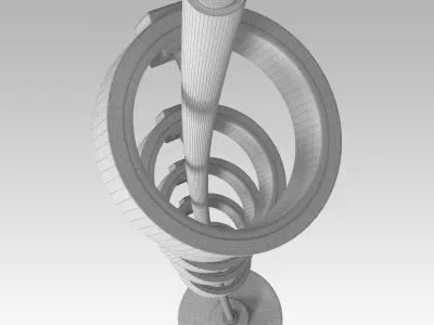 LED floor lamp Galaxy 632044205 3D model