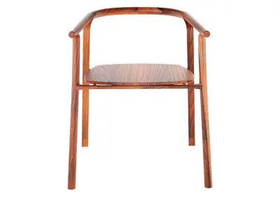 Splinter Chair Low-poly 3D model