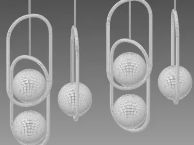 HOOP TRIO 3D model