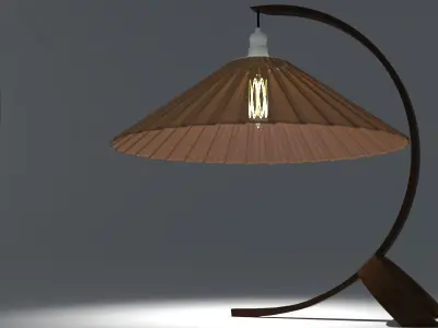 Modernist Lamp 3D model
