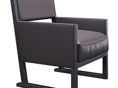 MUSA ARMCHAIR BY MAXALTO Low-poly 3D model