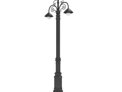 streetlight street lamp 3D model