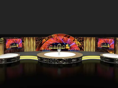 Stage Design 3d Model 3D model