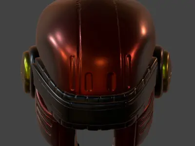 Helmet plastic mask protection pollution  Low-poly 3D model 3D model