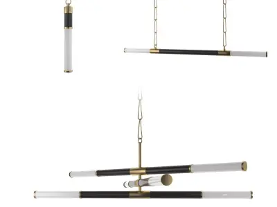 Huntington Collection brass wall sconce 3D model