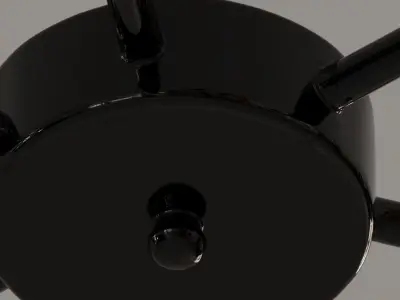 Hanging chandelier 3D model