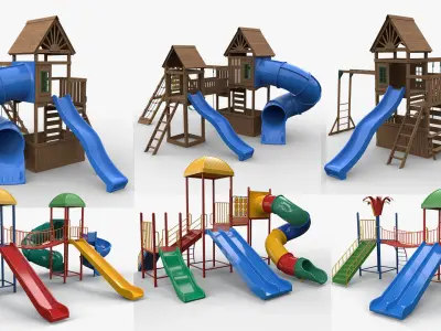 PBR Playground Outdoor Jungle Gym - Mega Pack