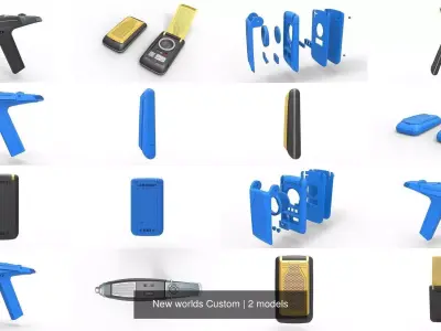 New worlds Custom 3D Model Pack