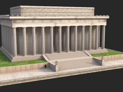 Lincoln Memorial 3D model