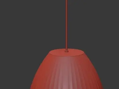 bubble lamp cigar 3D model