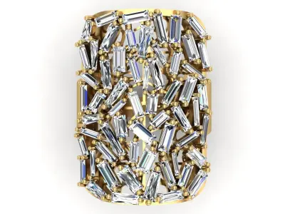 Jewelry ring 243 3D print model