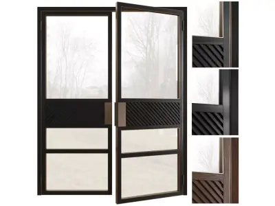 Interior door 1 3D model